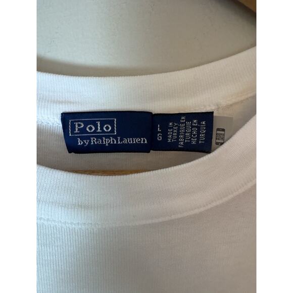 Ralph Lauren Polo White Short Sleeve Dress SZ L Retail $348 - Picture 8 of 14